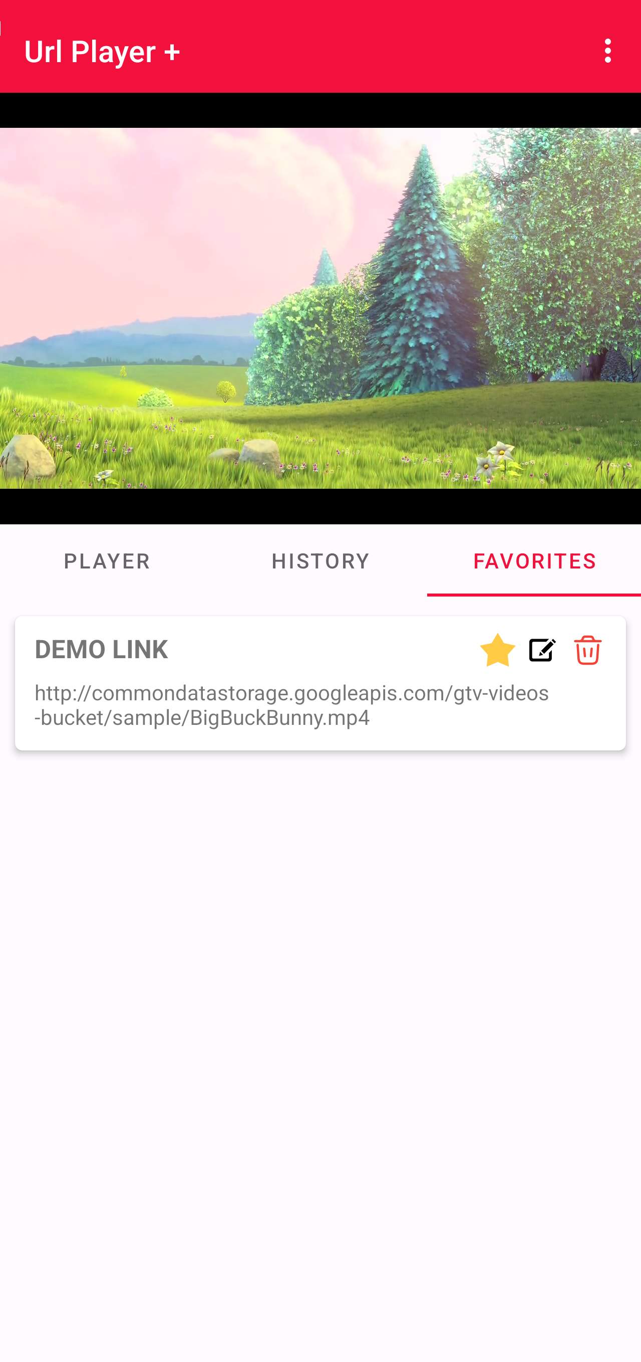 URL PLAYER + Screenshot 1