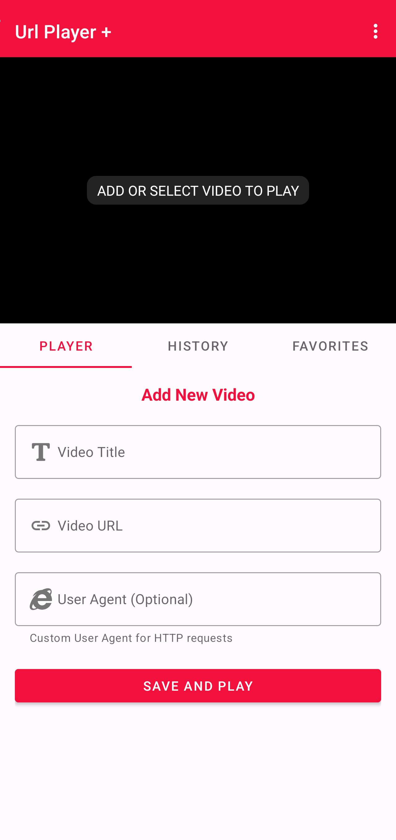 URL PLAYER + Screenshot 2